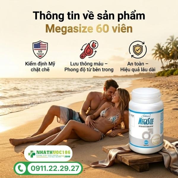 Giới thiệu sản phẩm Megasize 60 viên