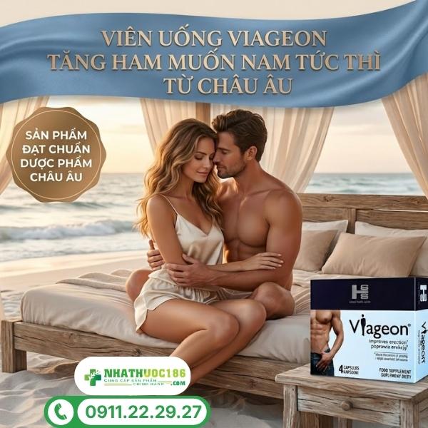 Giới thiệu sản phẩm Viageon 1 vỉ 4 viên