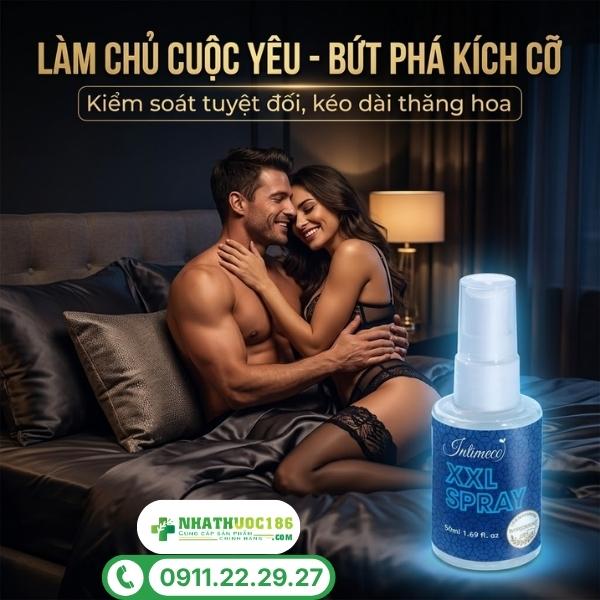 Công dụng vượt trội của dòng xịt XXL Spray 50ml