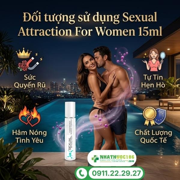 Đối tượng sử dụng và cách bảo quản Sexual Attraction For Women 15ml