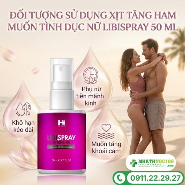 Đối tượng sử dụng và cách bảo quản LibiSpray 50 ml