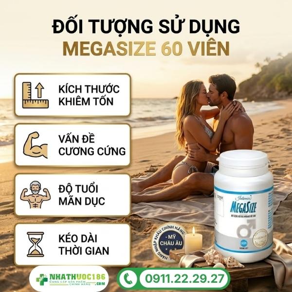 Đối tượng sử dụng và cách bảo quản Megasize 60 viên