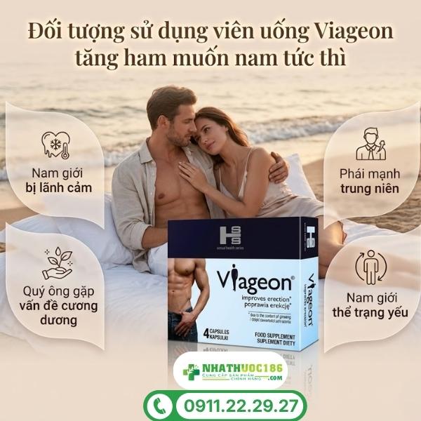 Đối tượng sử dụng và cách bảo quản Viageon 1 vỉ 4 viên