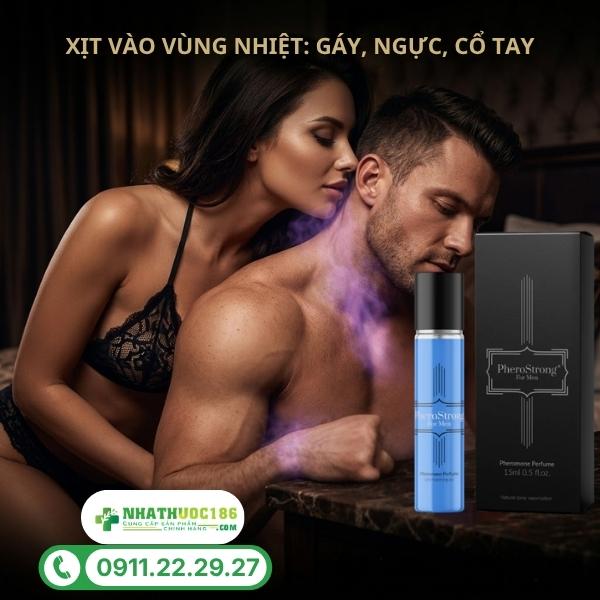 Hướng dẫn sử dụng nước hoa PheroStrong For Men 15ml đúng cách