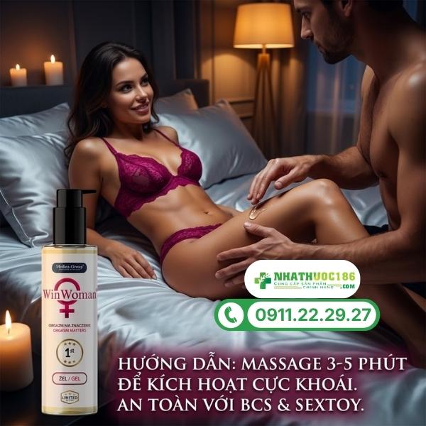 Ưu điểm nổi bật của dòng gel WinWoman 150ml