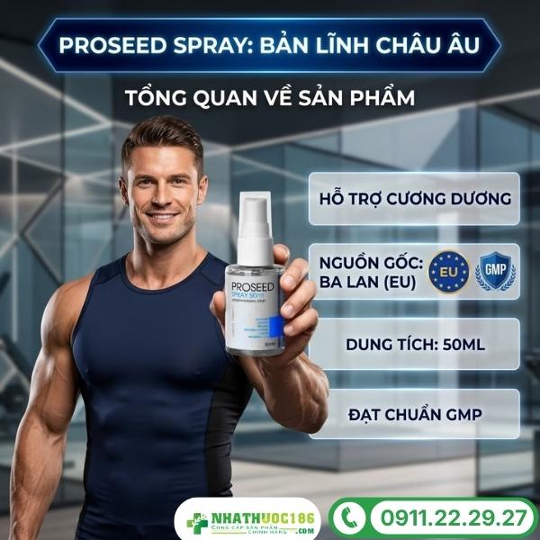 Giới thiệu sản phẩm Lovely Lovers Proseed Spray 50 ml