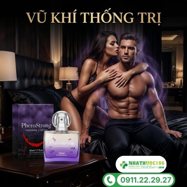 Công dụng vượt trội của nước hoa PheroStrong For Him 50ml