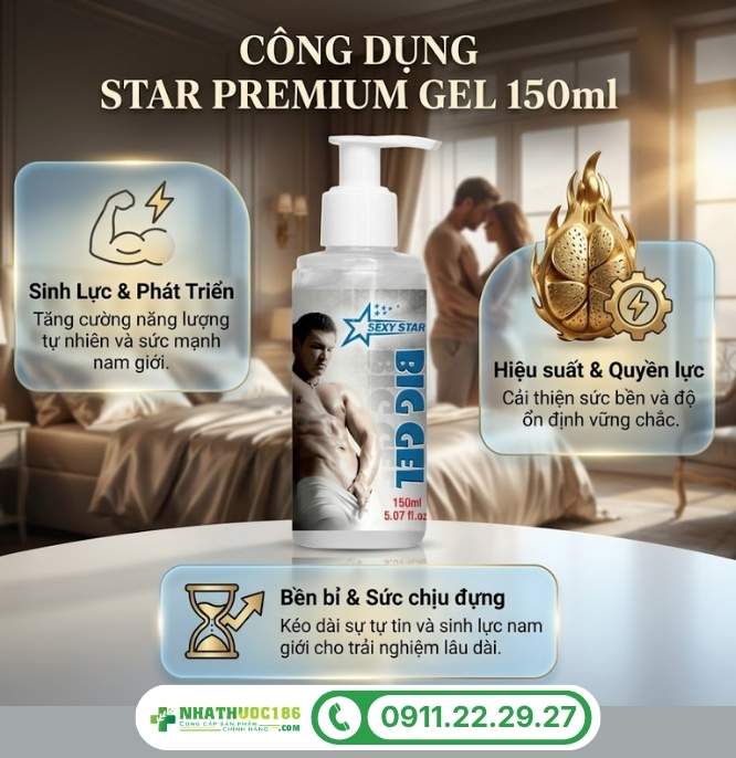 Công dụng vượt trội của Big Gel 150ml