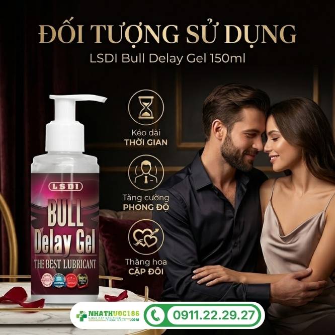 Đối tượng nên sử dụng Bull Delay Gel 150ml
