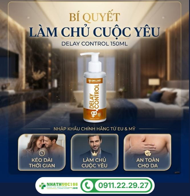 Giới thiệu sản phẩm Delay Control 150ml 
