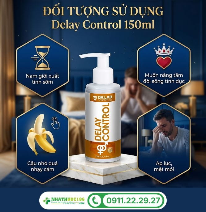 Đối tượng sử dụng Delay Control 150ml