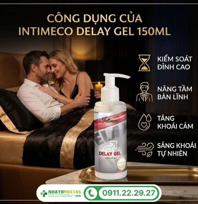 Công dụng của Delay Gel 150ml