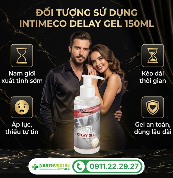 Đối tượng sử dụng Delay Gel 150ml