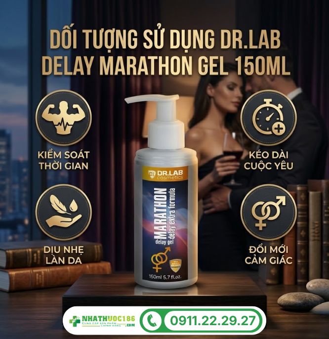 Đối tượng sử dụng Delay Marathon Gel 150ml