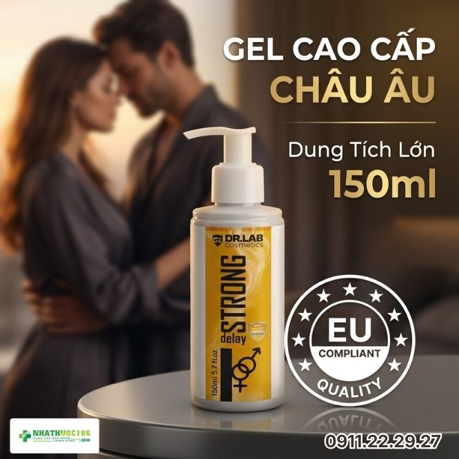Gel Chống Xuất Tinh Sớm Dr.Lab Cosmetics Delay Strong Là Gì?