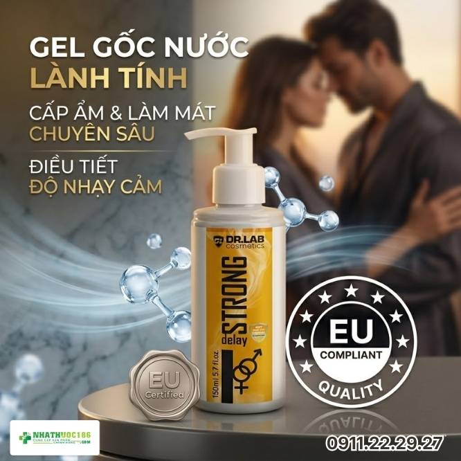 Thành Phần Của Gel Kéo Dài Thời Gian Quan Hệ Dr.Lab Cosmetics Delay Strong