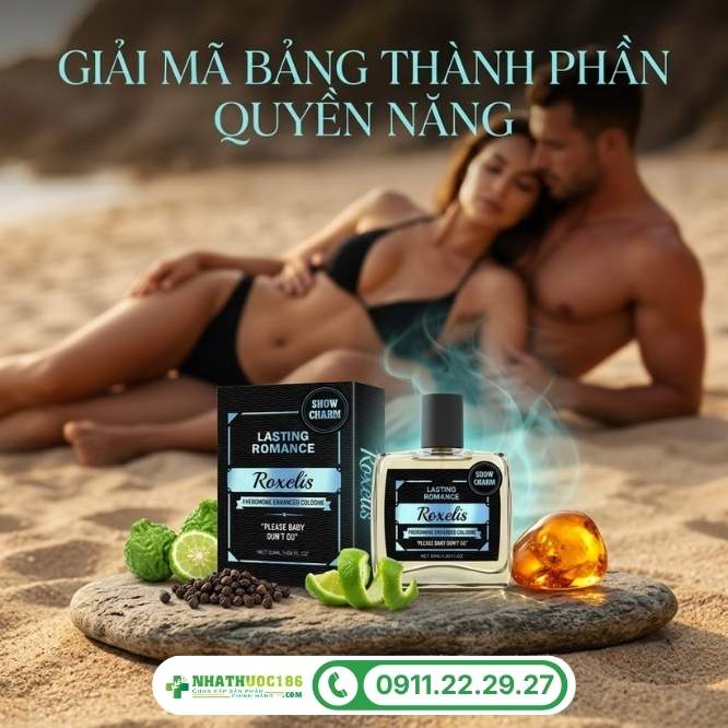 Giải mã bảng thành phần của Lasting Romance Show Charm