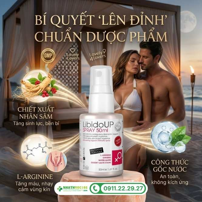 Thành phần ưu việt của LibidoUP Spray 50ml
