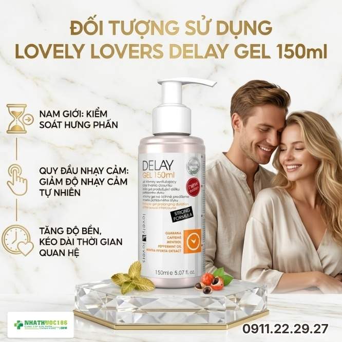 Đối Tượng Sử Dụng Lý Tưởng Của Lovely Lovers Delay Gel 150ml