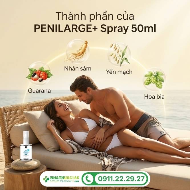 Thành phần của PENILARGE+ Spray 50ml