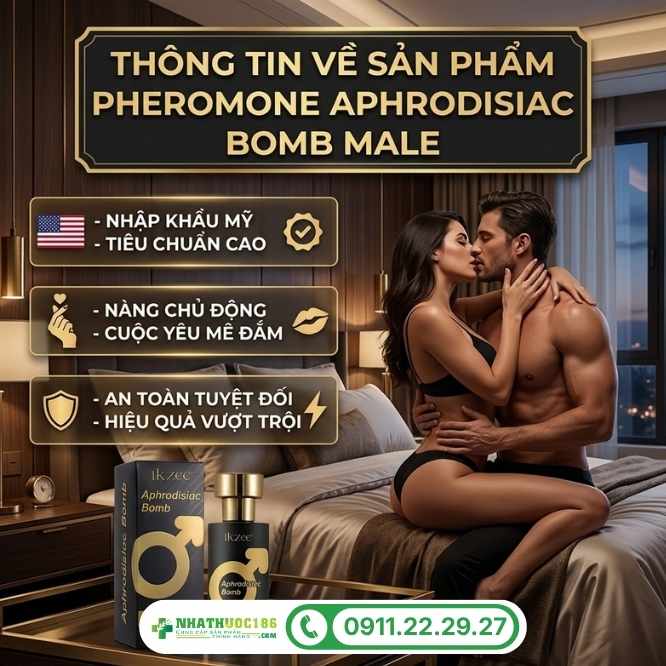 Tổng quan về nước hoa Pheromone Aphrodisiac Bomb Male