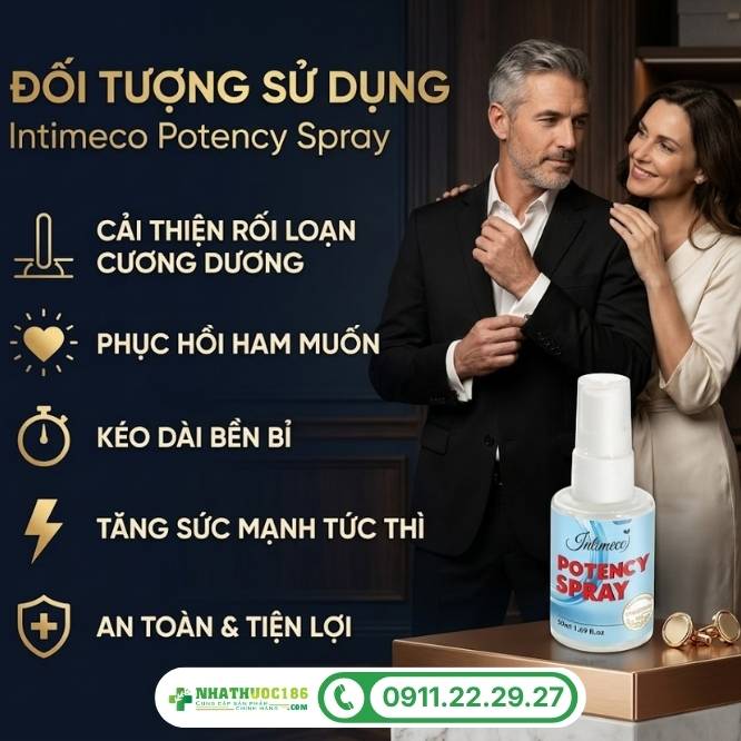 Những ai nên sử dụng Potency Spray 50ml?