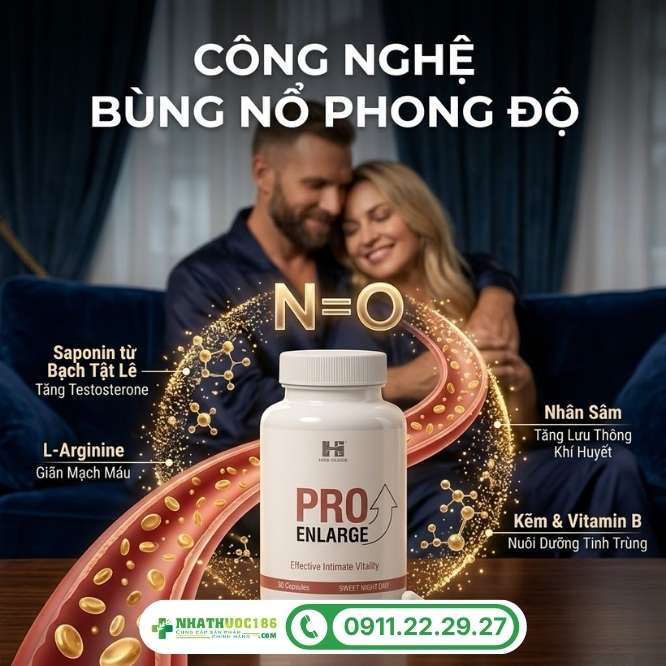 Chi tiết thành phần của Pro Enlarge 30 viên