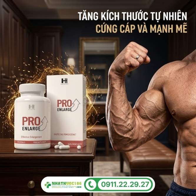 Công dụng vượt trội của Pro Enlarge 30 viên đối với phái mạnh