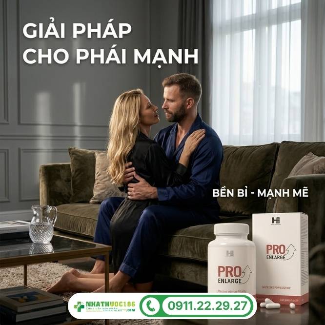 Đối tượng nên sử dụng viên uống Pro Enlarge 30 viên