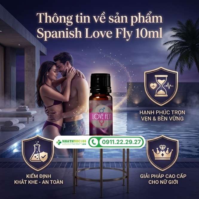 Thông tin về sản phẩm Spanish Love Fly 10ml