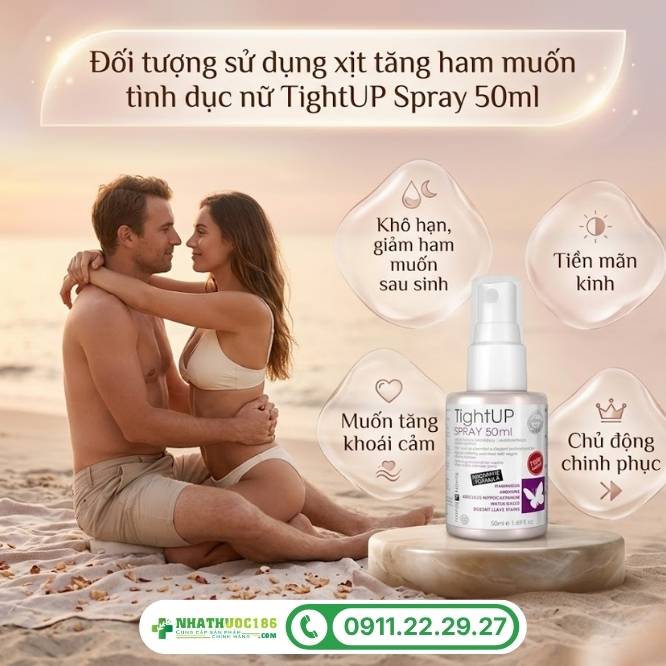 Những ai nên sử dụng TightUP Spray 50ml?