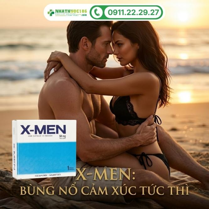 Viên uống tăng ham muốn cấp tốc X-Men là gì?