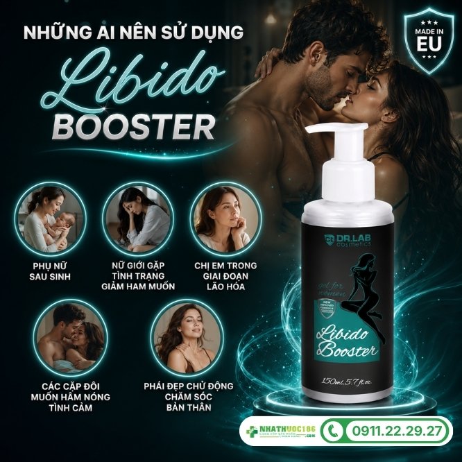 Những ai nên sử dụng gel Libido Booster 150ml?