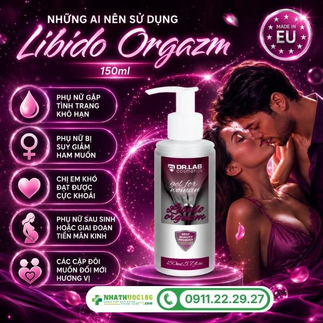 Những ai nên sử dụng Libido Orgazm 150ml?