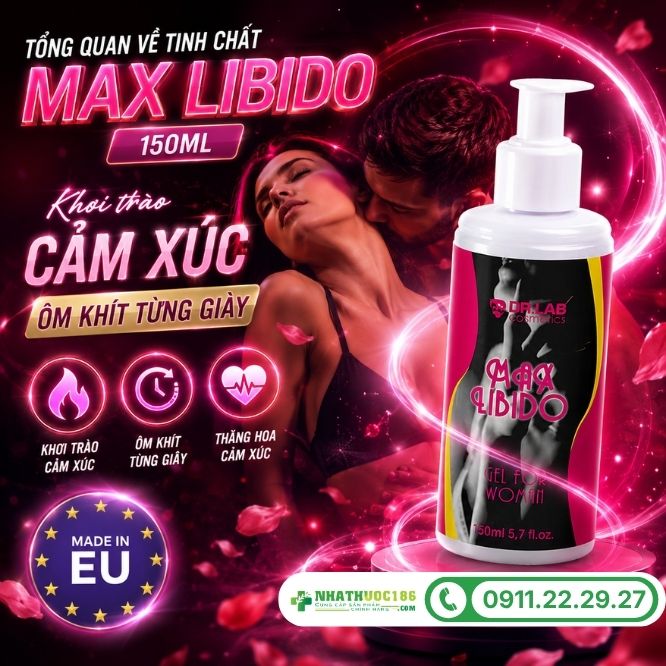 Tổng quan về tinh chất Max Libido 150ml