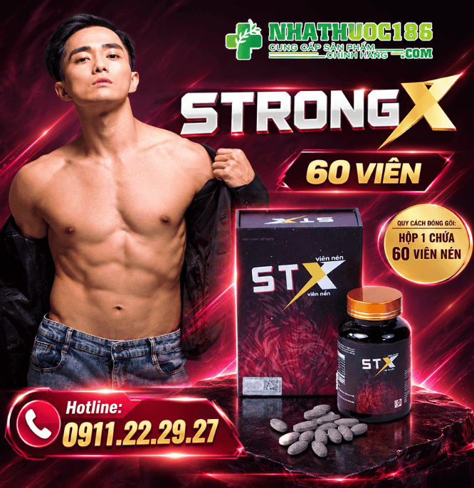 Thông tin về viên uống Strong X 60 viên
